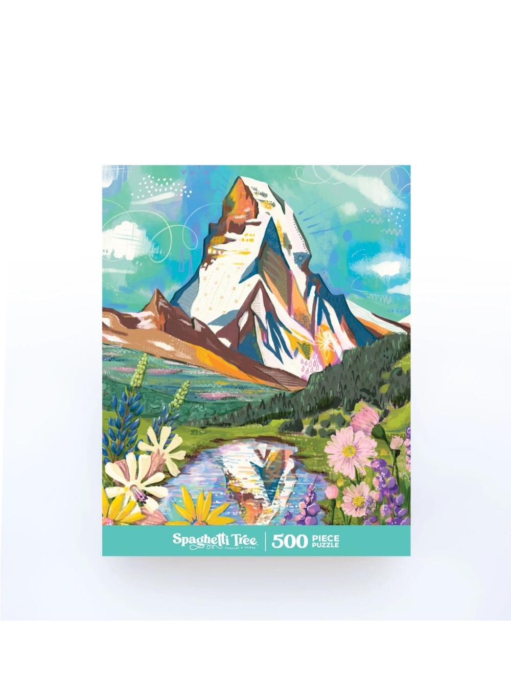 Spaghetti Tree 500-Piece Swiss Summit - Picture 2 of 3